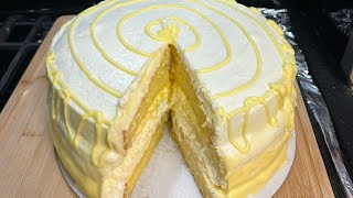 Lemon Cream Cheese Layer Cake (Lemon Buttercream on playlist Desserts/Lemon Layer Cake)?