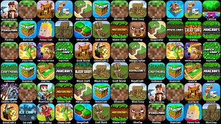 Minecraft,Block Adventure,Cosmic Craft,Master Building,Craft World,Chase Craft,MergeCrafter screenshot 3