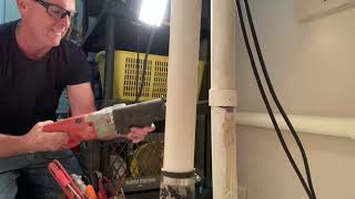 Replace Sewage Ejector Pump Float Switch & Install New Zoeller Check Valve For Basement Sump System