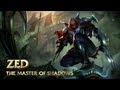 Zed champion spotlight  gameplay  league of legends