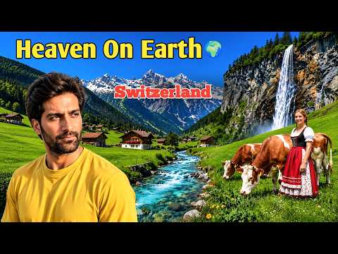 इसे कहा जाता हैं धरती का स्वर्ग | Lauterbrunnen Switzerland |