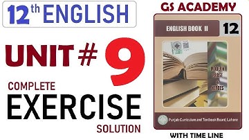 Exercise Complete Solution, Lesson 9, Hunger and Population Explosion by Anna Mckenzie, 12th English