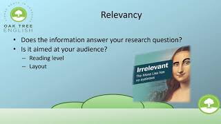 How to assess academic sources - CRAAP