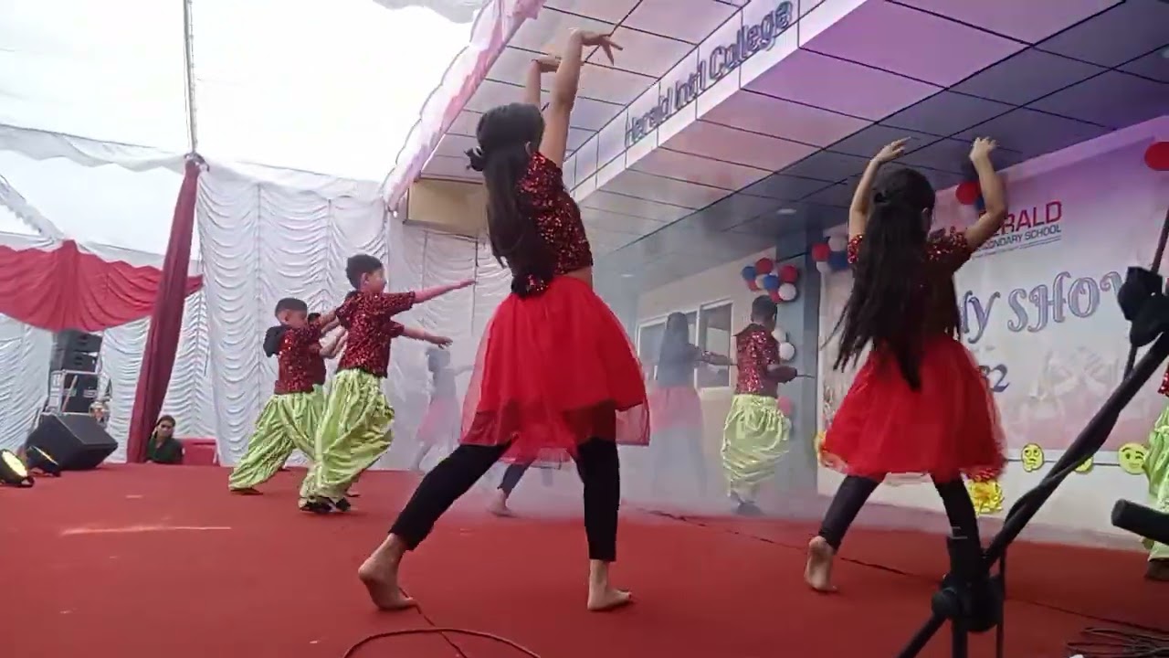 Anuwal day sana Babu nani haru ko dance 