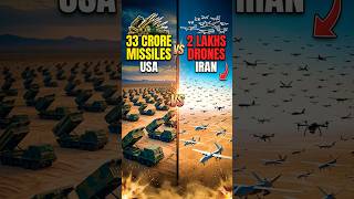 US-Israel-Iran War: Cheap Iranian Drones Challenge Million-Dollar Western Missiles #youtubeshorts