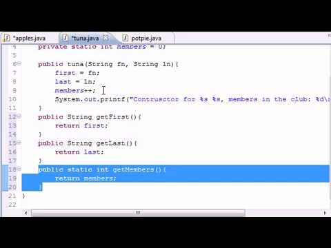 Java Programming Tutorial   47   More on Static