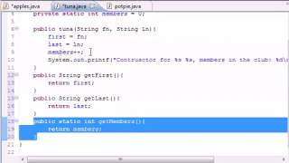 Java Programming Tutorial   47   More on Static