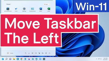 How to Move the Taskbar and Start Menu to the Left in Windows 11 | Windows 11 Start Menu