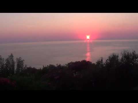 Ηλιοβασίλεμα-Sunset-Sonnenuntergang-Skala Aghios Mattheos