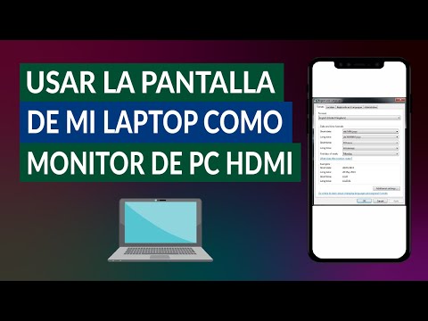 Cómo usar la Pantalla de mi Laptop como Monitor de PC HDMI