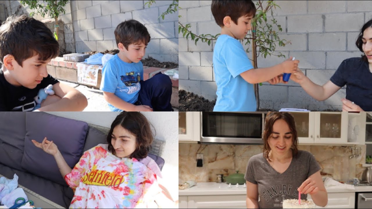 Tie Dye & Birthday Cake - Heghineh Cooking Show - Life of Lilyth