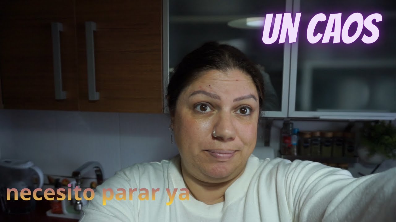 varios dias conmigo, mucha charla,me siento agotada y agobiada, necesito parar ya!!!😥