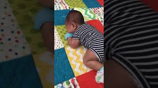 Tummy time and cry