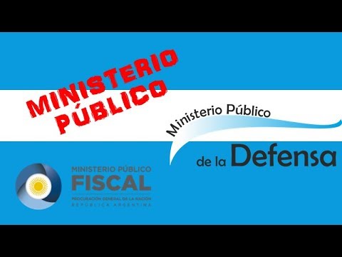 ¿Qué es el Ministerio Publico?