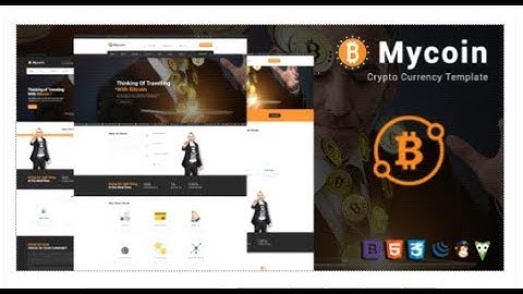MyCoin - Bitcoin Crypto Currency Template | Themeforest Templates