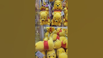I Tried The Cutest Pooh Claw Machine #timezone #arcade #game