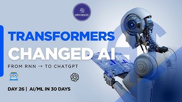 Day 26: Transformers Explained 🚀 | The Power Behind ChatGPT, BERT & Modern AI  I Hrworkoze