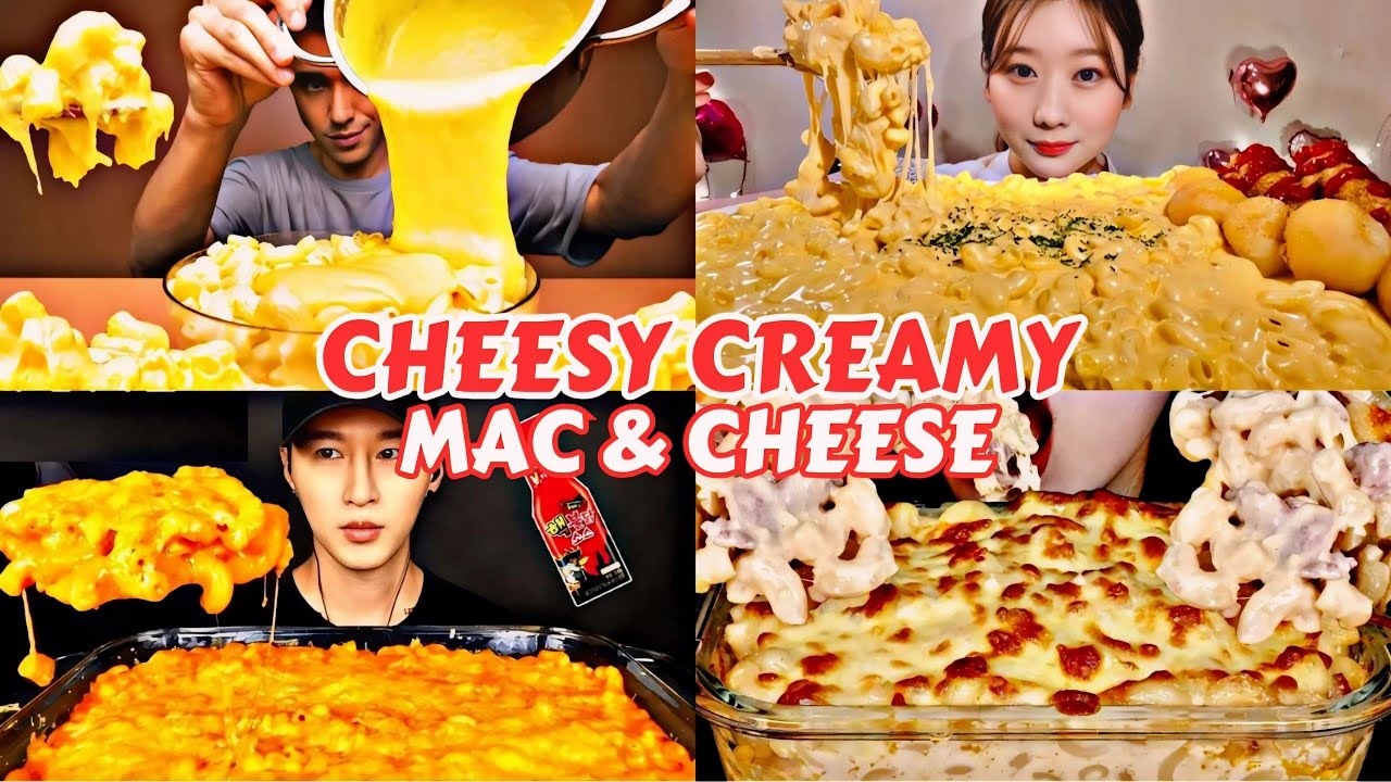 Cheesiest Mac and Cheese | Best Mukbang ASMR Compilation