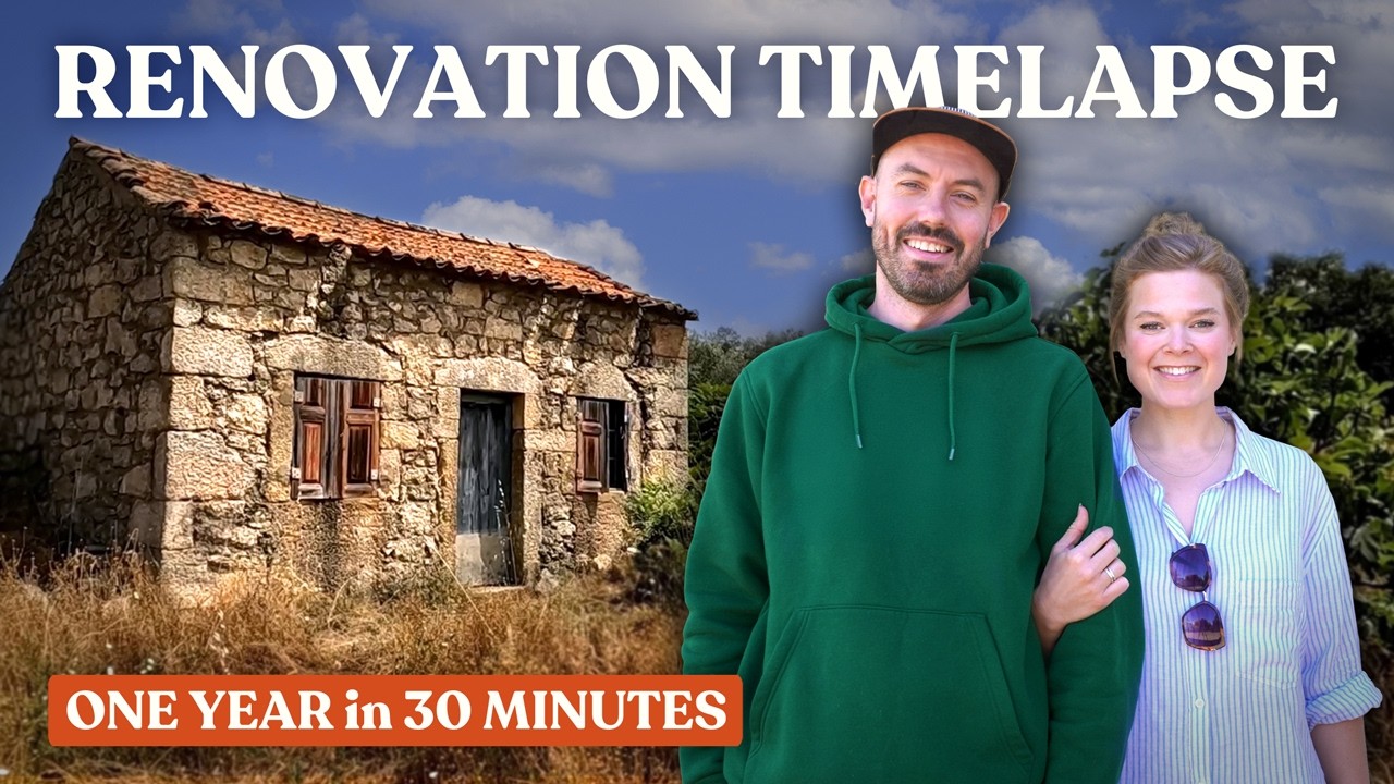 WE BOUGHT AN ABANDONED FARM With Stone Houses to Renovate in Portugal | YEAR TWO