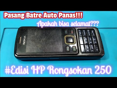 Restorasi HP Bangkai Nokia 6300 usia 13 tahun. 