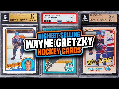 TOP 15 Wayne Gretzky Hockey NHL Cards Recently Sold ? #hockeycards