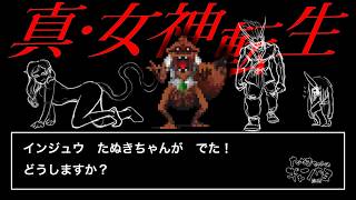 たぬきの【 #真女神転生 】インジュウ　たぬきちゃんが　でた!　どうしますか？　♫ #ギャンたま