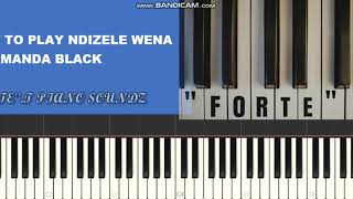 Video thumbnail of "Ndizele wena - amanda black (piano tutorial)"