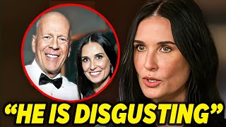At 62, Demi Moore Breaks Her Silence on Bruce Willis Leaving The World SHOCKED!