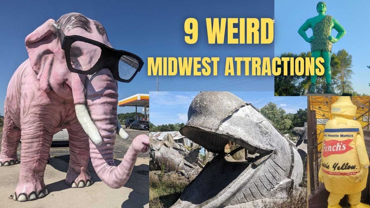 Best HIDDEN and WEIRD Roadside Attraction in the Midwest USA YouTube