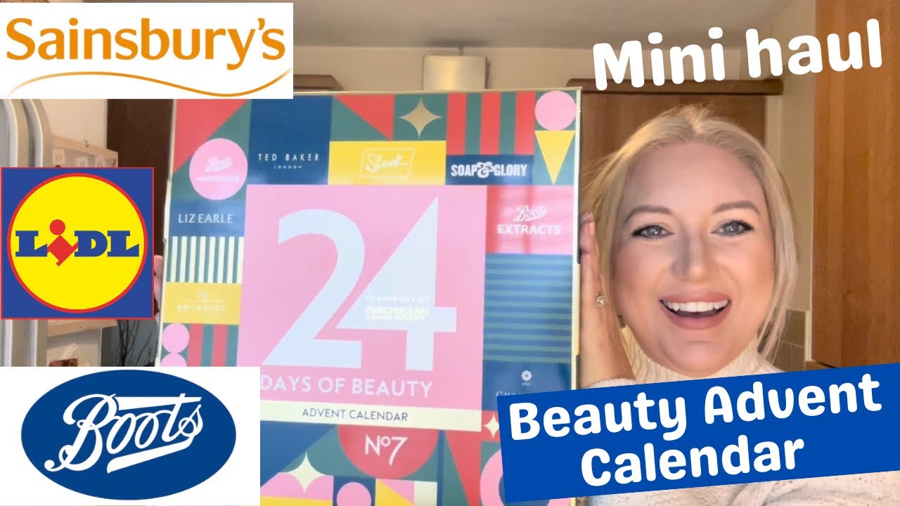 Unboxing Beauty Advent Calendar 2022 plus mini haul YouTube