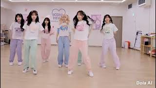 Heartness 心温まる 'ICONIC HEART' Dance practice (Virtual Group) screenshot 4