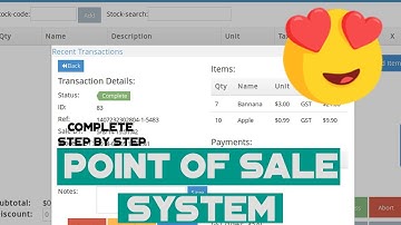 Point of Sale in C# .net Step by Step Complete Project - Part 1 - Urdu-Hindi_HD