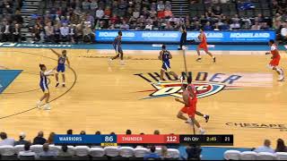 Mike Muscala Full Play 102719 Den State Warriors Vs Oklahoma City Thunder Smart Highlights