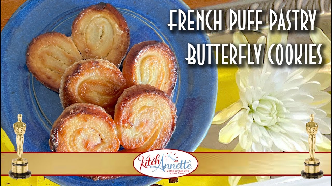 Beurre Wings: French Puff Pastry Butterfly Cookies - YouTube