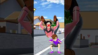 The Yuta is trying to hide from the ghost 😱😰 #sakuraschoolsimulator #shorts #shortvideo #trending