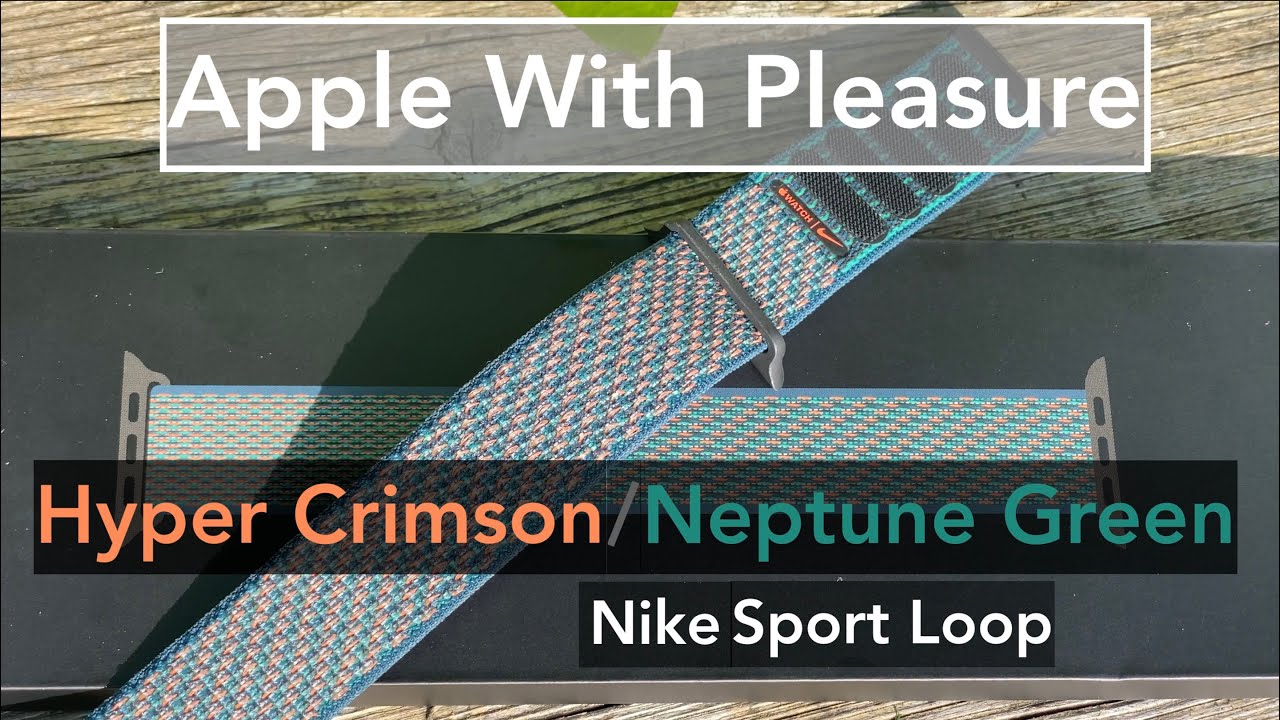 hyper crimson neptune green sport loop