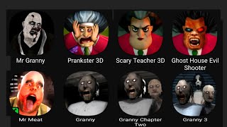 Mr Granny, Prankster 3D, Scary Teacher 3D, Ghost House Evil Shooter, Mr Meat, Granny, Granny 2.... screenshot 4