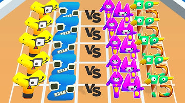 Merge Alphabet Number Cube Run Vs Merge Number Run ⭐ Number Lore ⭐ ⭐ ⭐ Abcdefghijklmnopqrtuvwxyz