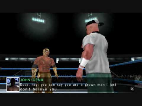 SVR 2010 John Cena Freestyle Rap VS. Rey Mysterio