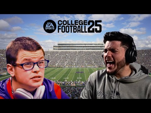 Zach vs. Sketch For The First Time Of College Football 25... (Blowout)