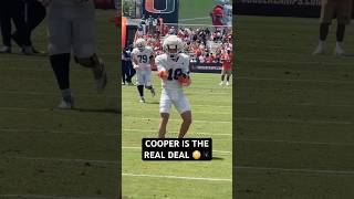 Beware of SPIDA COOP. He’s a STAR 😤🕷️ #shorts #football #miamifootball #widereceiver #highlights