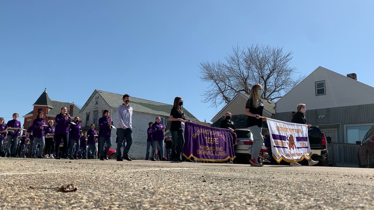 Sherrard Marching Tigers - 2021 Spring Homecoming Parade