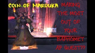 How to get Coin of Marduka During Baphomet AP Quest :  Rappelz Gameplay