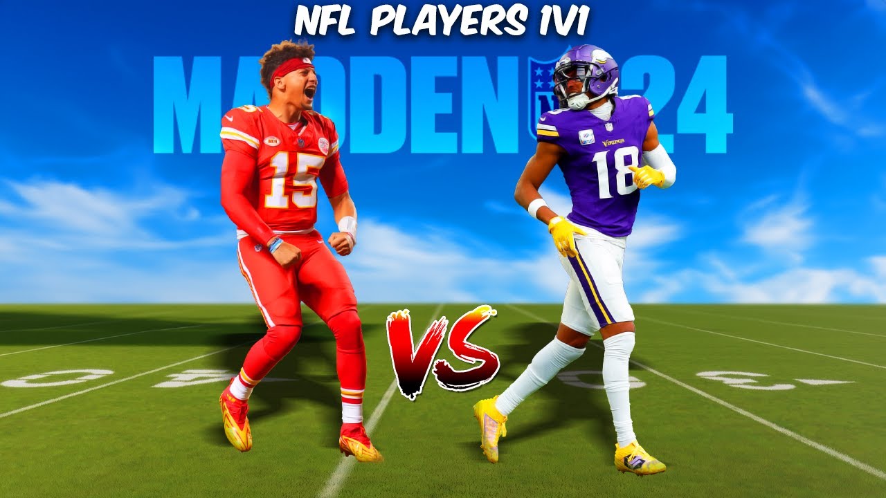 NFL QBS Play Madden 24 1 V 1 Battle YouTube