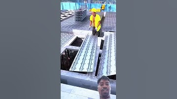 No demolition of the roof concrete formwork- Good tools and machinery make work easy