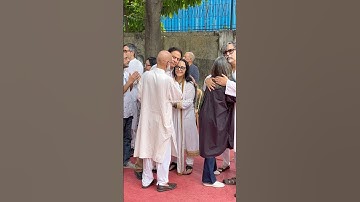 Ila Arun at brother Piyush Pandey’s funeral 🤍