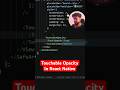 Touchable Opacity in React Native