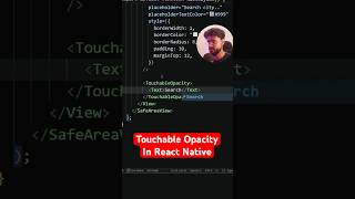Touchable Opacity in React Native