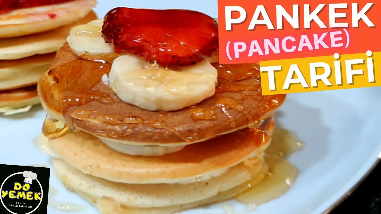 Harika Pankek Tarifi *Çok Lezzetli* (Pancake) DO YEMEK