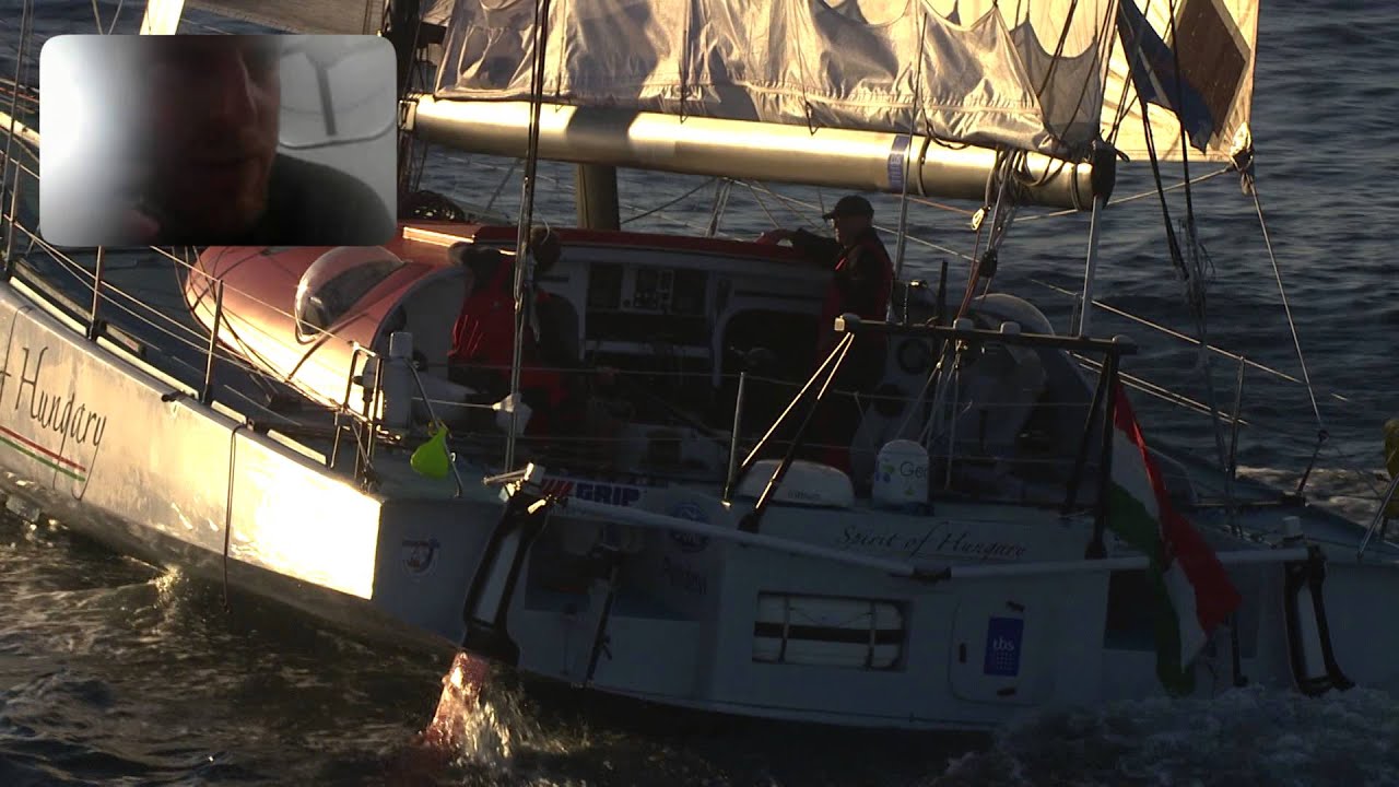 Arrival of Cheminées Poujoulat - Winners of the  Barcelona World Race 2015